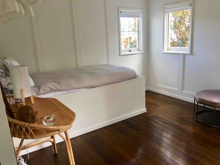 Sweet light filled single bedroom first floor