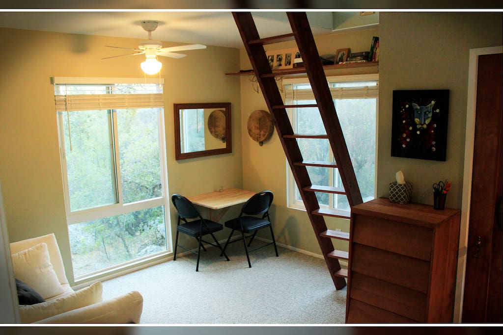 OffGrid Tiny House at Spirit Walk Cabins for Rent in Wofford Heights