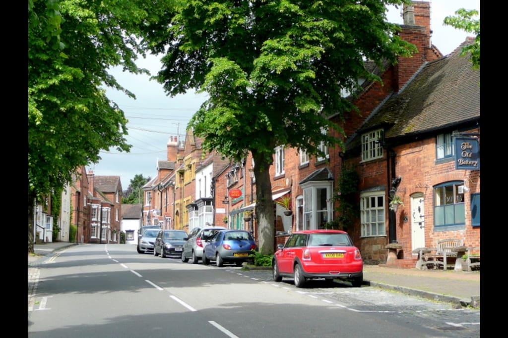 Kenilworth 'Old Town' on a warm summers afternoon.