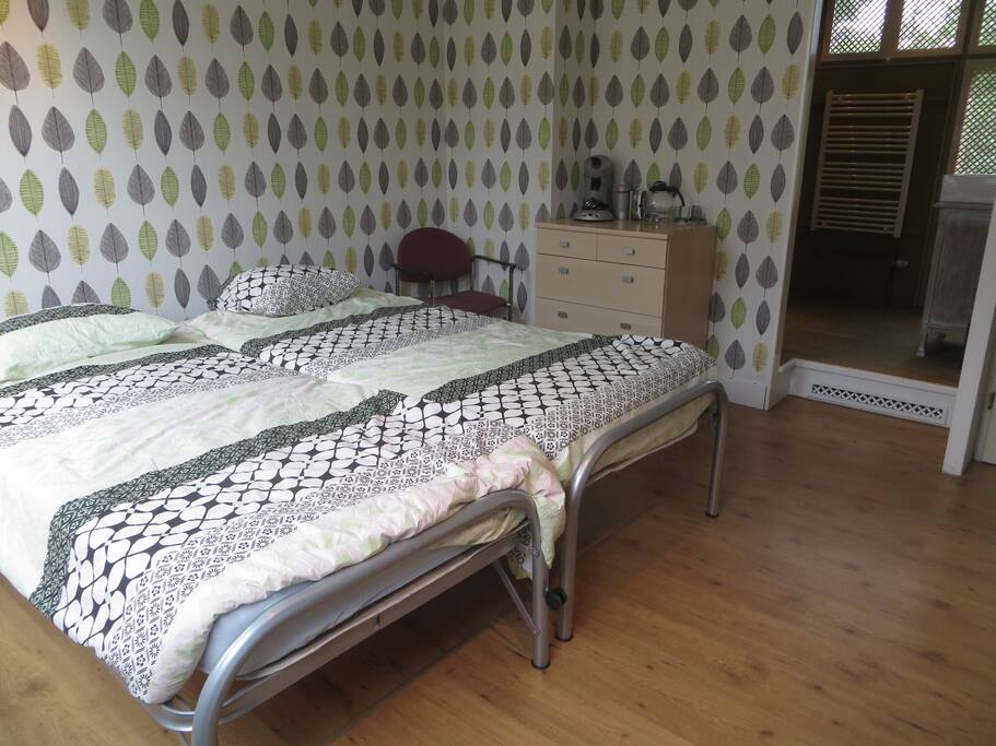 Your room with walk-in bathroom :)