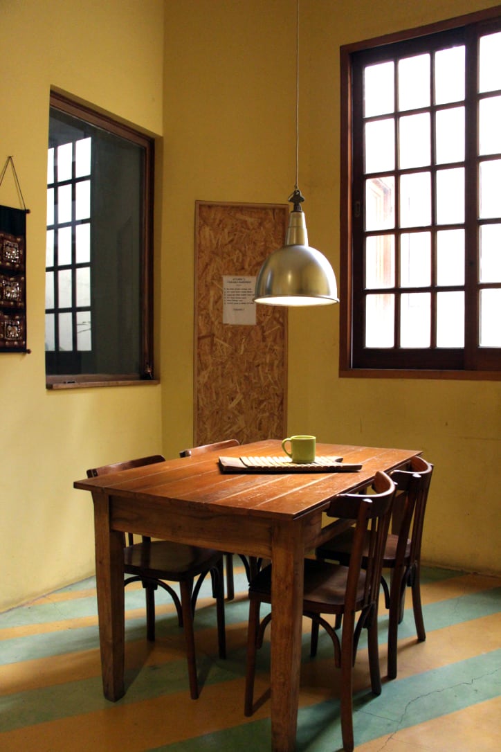 Double room in apartment with patio in San Nicolás