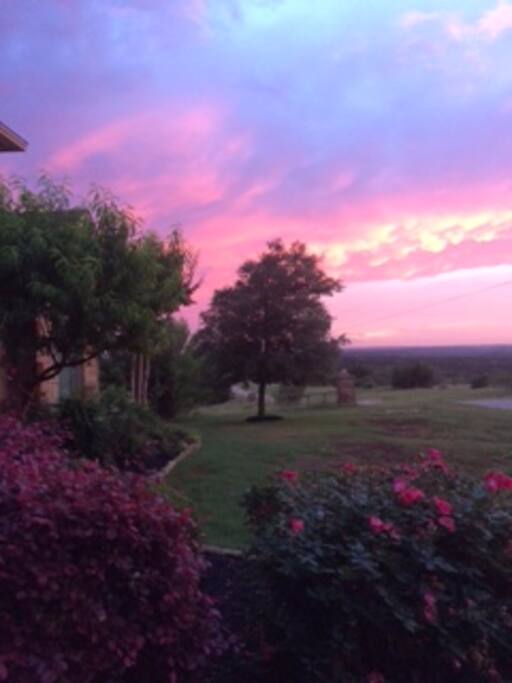 A "Thomas Kincade" Moment at Sunset