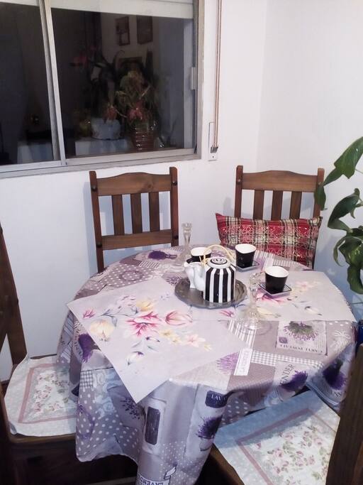 Table with chear