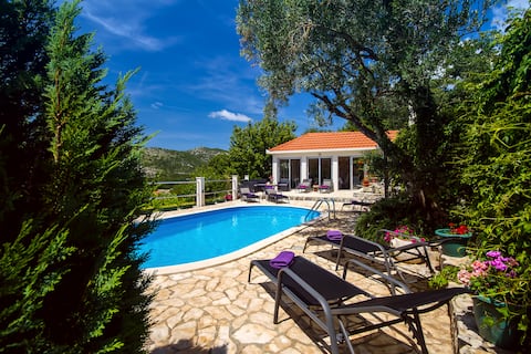 Top performing Airbnb: Wonderful apartment for 8 with private heated pool in Gata