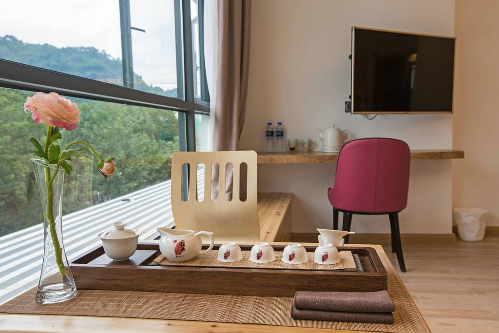 观景泡茶台
