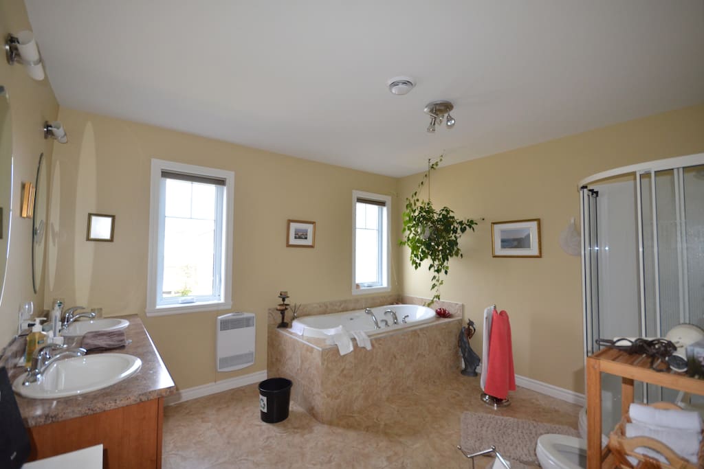 Salle de bain partagée