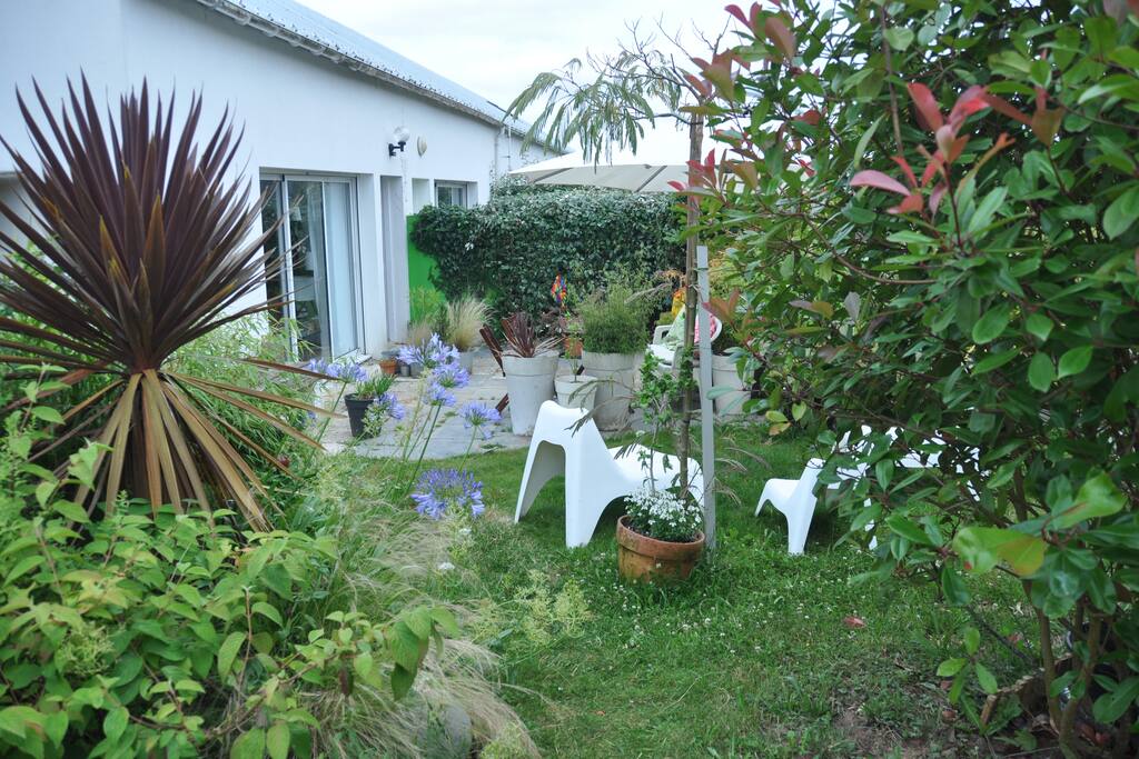 Terrasse et jardin