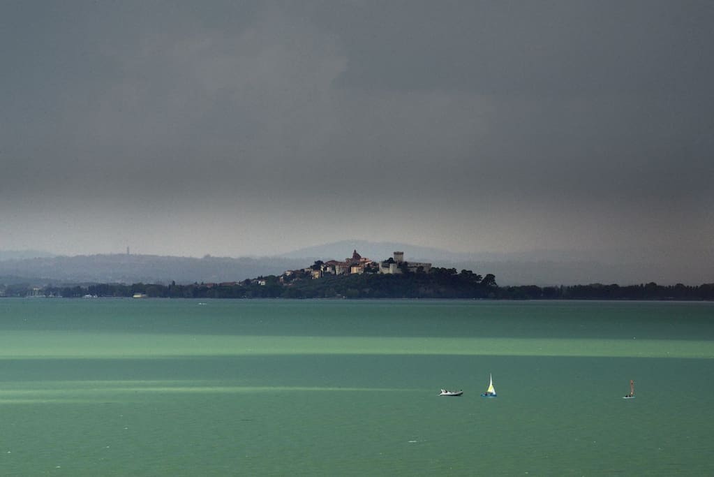 Uno spettacolare paesaggio...