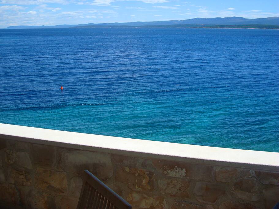 View from the terrace