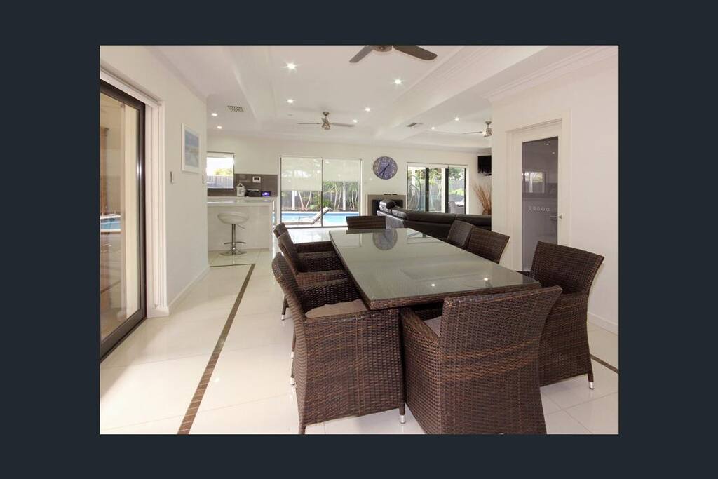 Kitchen and Living Area