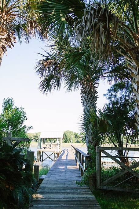 Private Dock on the ICW