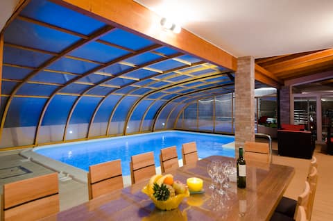 Čiovo- villa Abeona with heated indoor pool