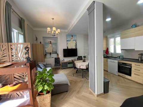 Top Airbnb: House with two floors in the center of Malaga. en Las Chapas