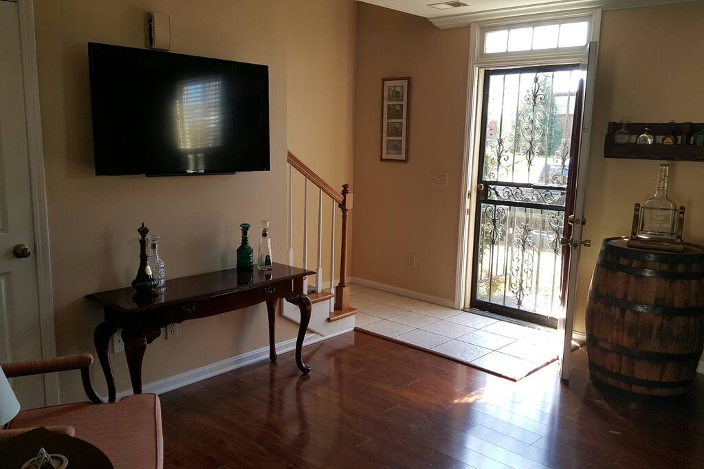 Living Room - 55" Sony Flat Screen Smart TV / XBox 360
