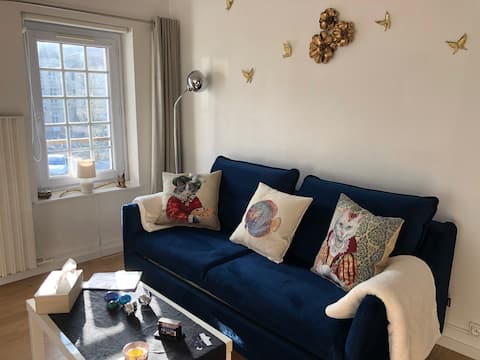 Popular Airbnb listing: Bright apartment in the heart of Dieppe in Dieppe