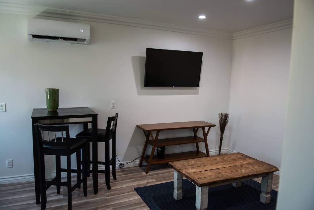 Living Room With Entertainment Area