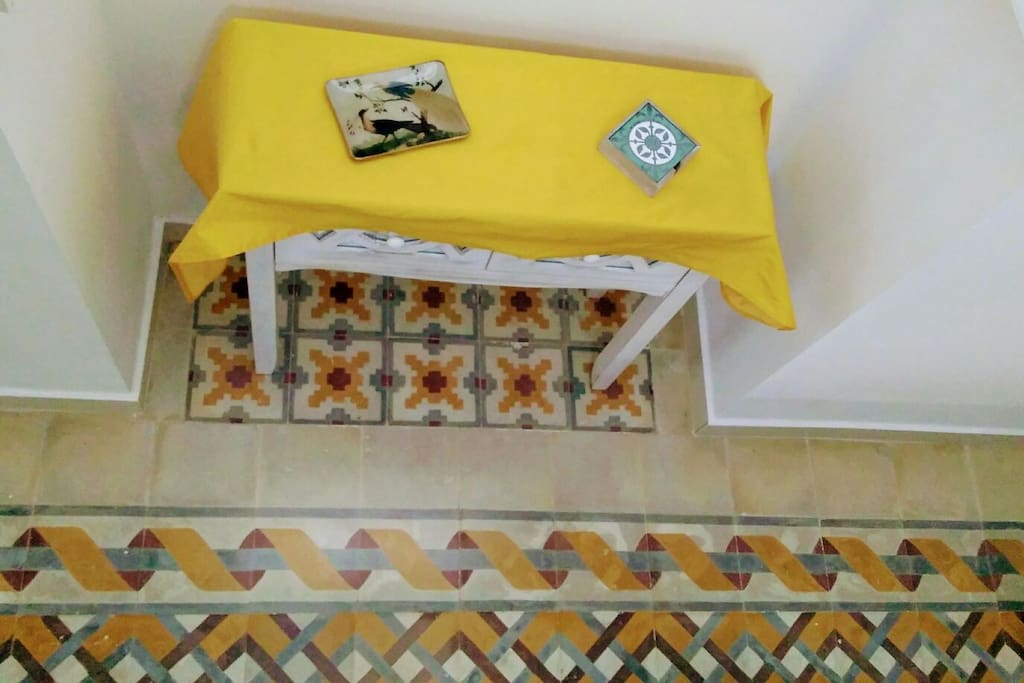 Gorgeous original Maltese patterned tiles