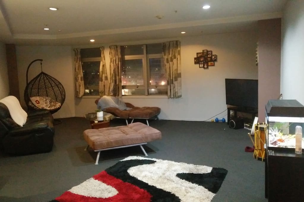 Spacious living room