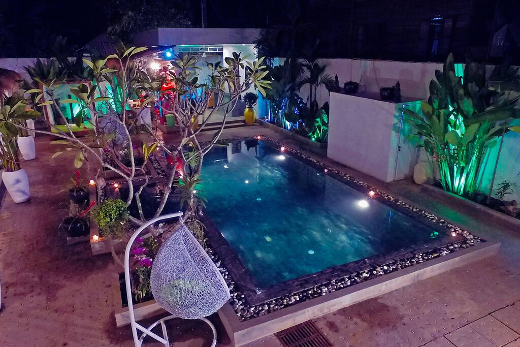 Beautifully lit at night