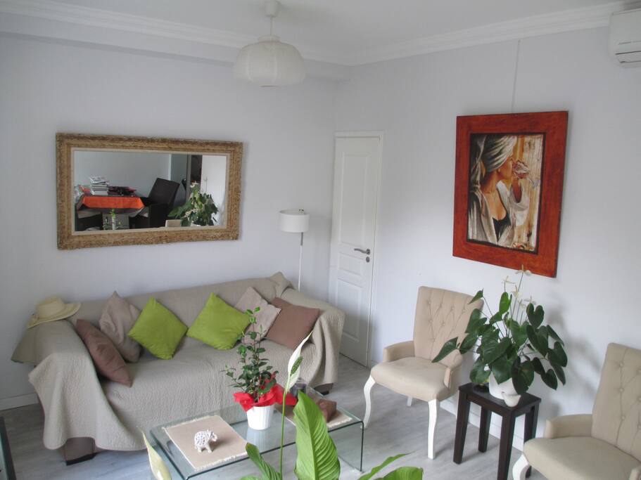 The living room