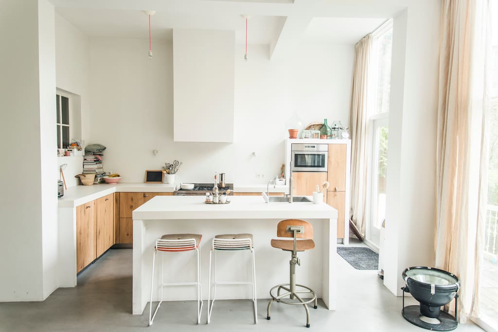 Open keuken/kookeiland