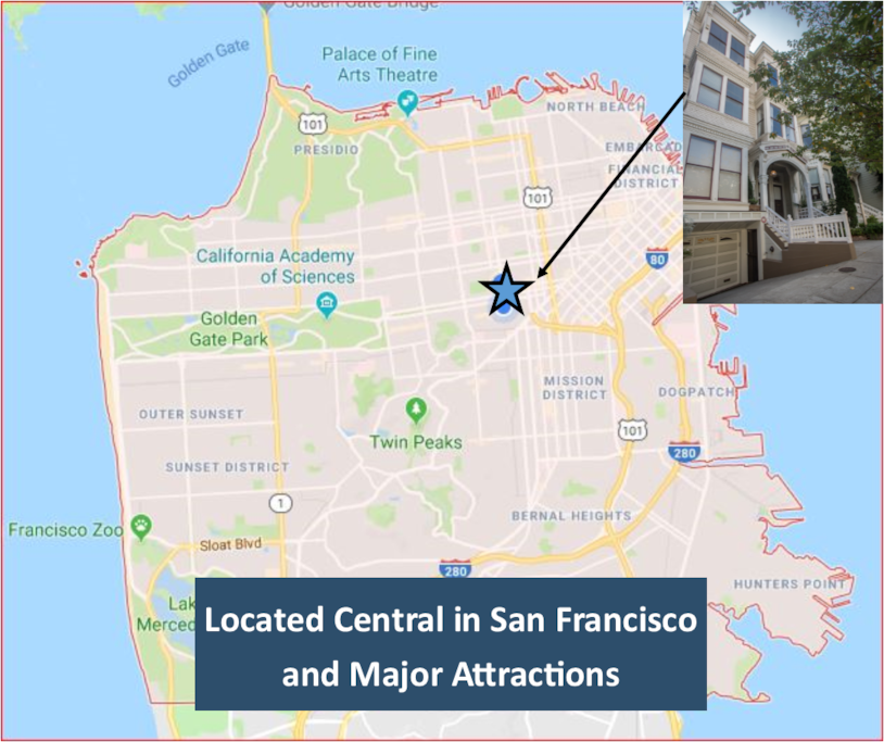 Your stay will be Central to everything. Bus and Underground just blocks away along with 24 hour grocery store.