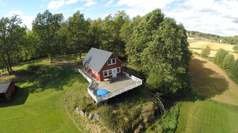Relax house, Wifi, hot tub, sauna, boat, 12 people