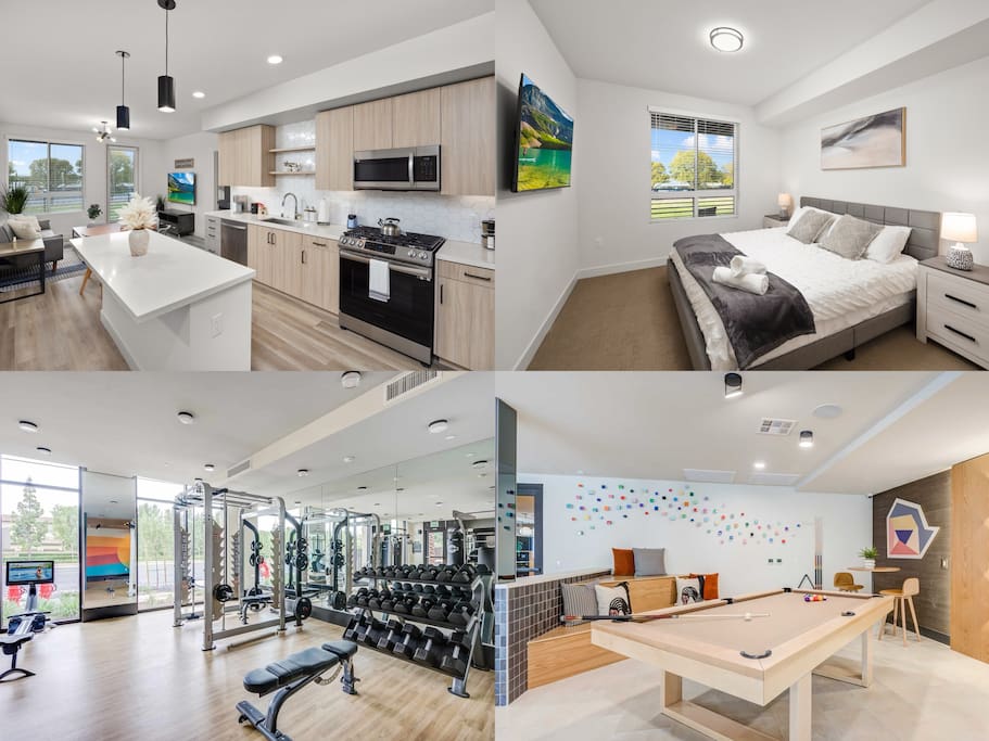 Modern 2B2B｜Central OC｜Pool & Spa｜TVs in Every BR