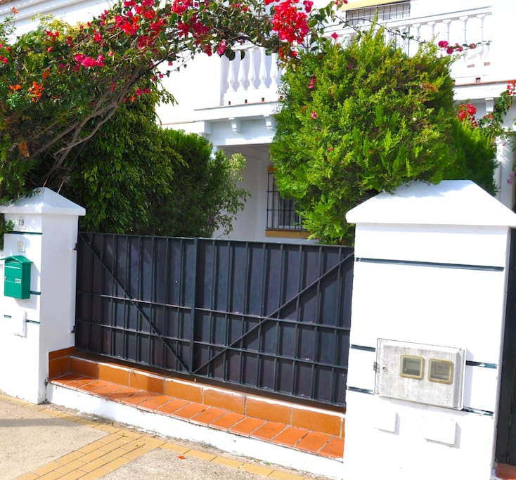 House view from the street