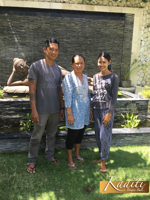 Villa Kaaiti - Tranquil Retreats Bali & its wonderful staff.