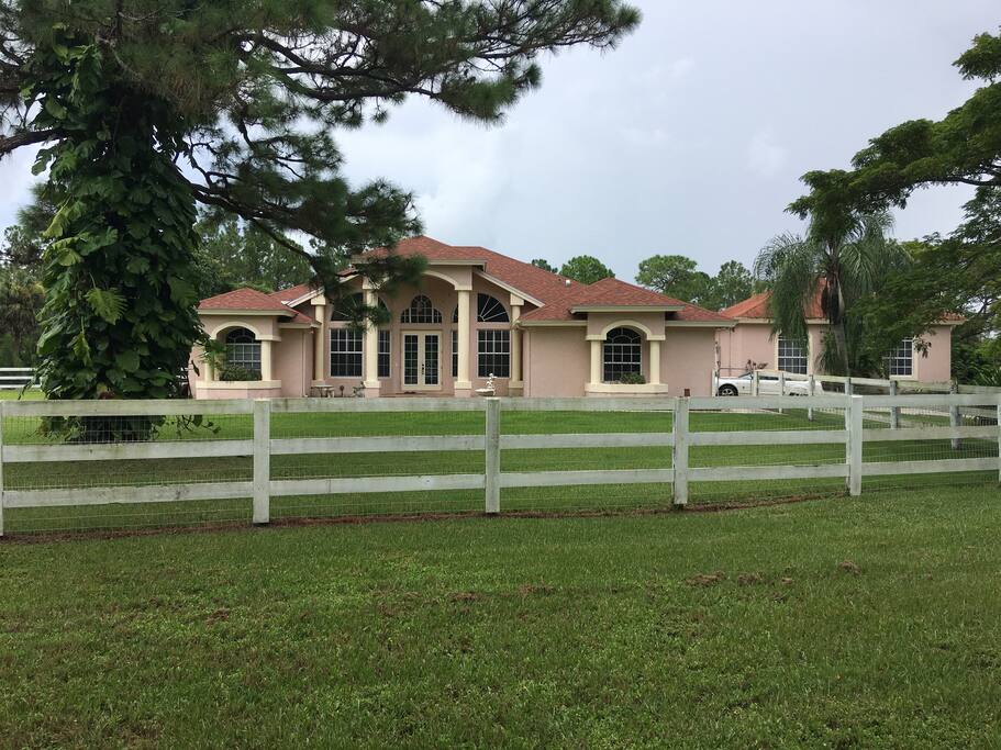 Main house and cottage to right