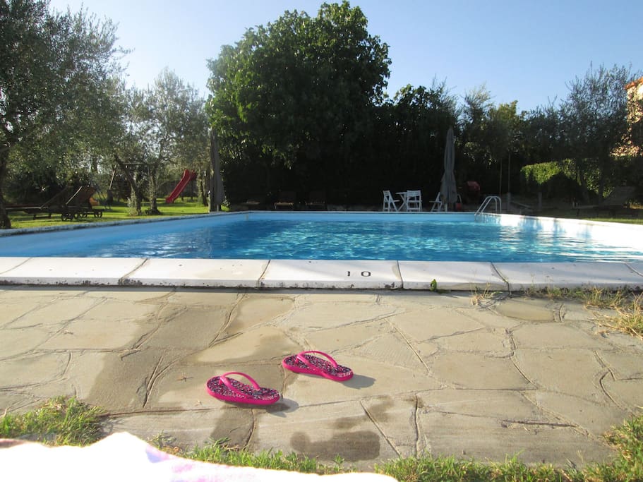 Piscina lato sud