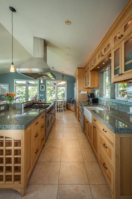 Gourmet kitchen