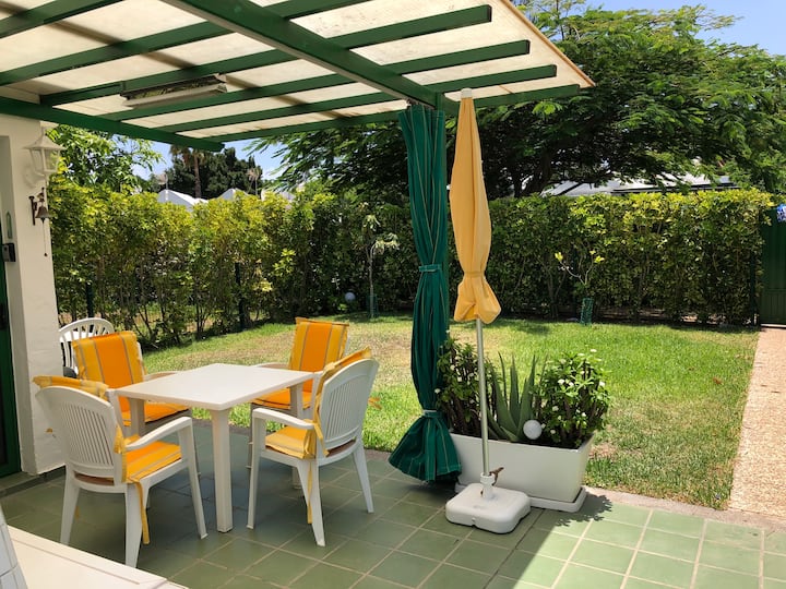 Schöner Ruhiger Bungalow Mit Garten In Maspalomas - Maspalomas