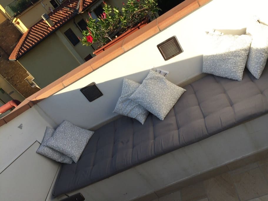 Terrazza sul tetto