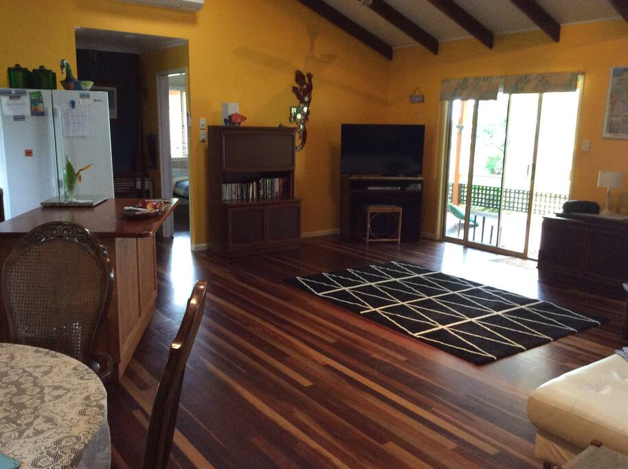 Lounge facing towards front verandah