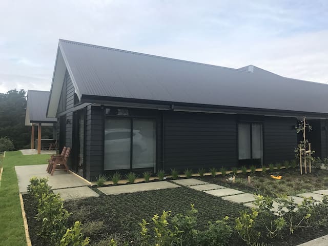 Private, modern space with great country views