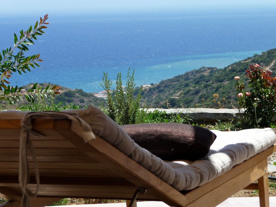 Sea view from the terrace
