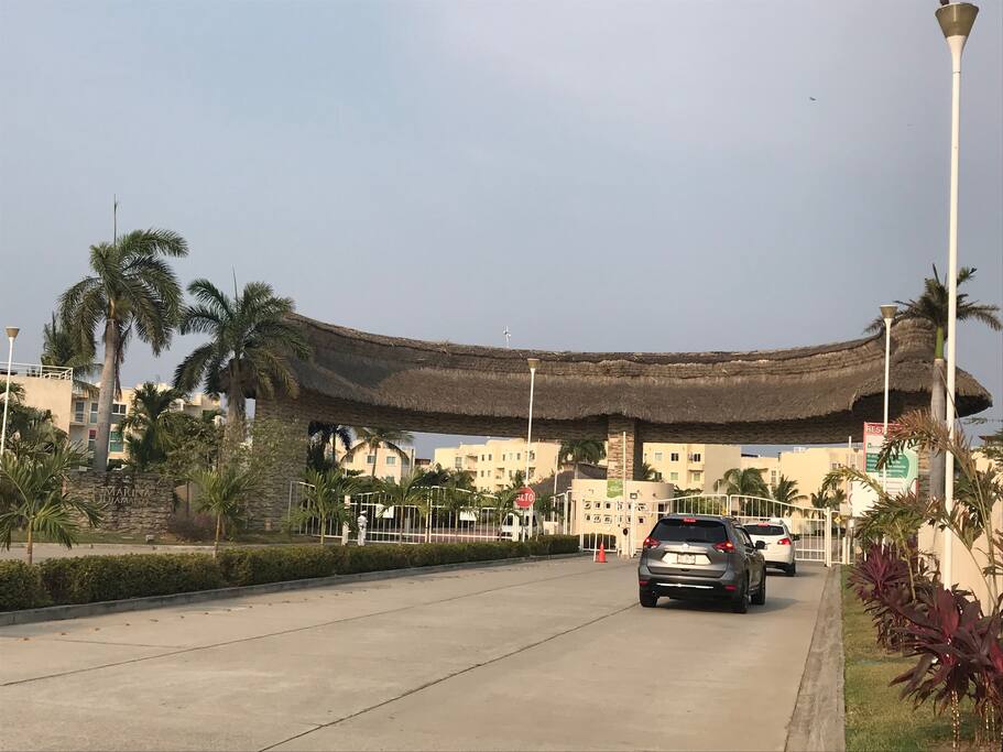 Arco de entrada a Fraccionamiento