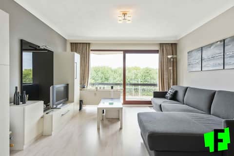 Ruime studio nabij zee+centrum+ openbaar vervoer