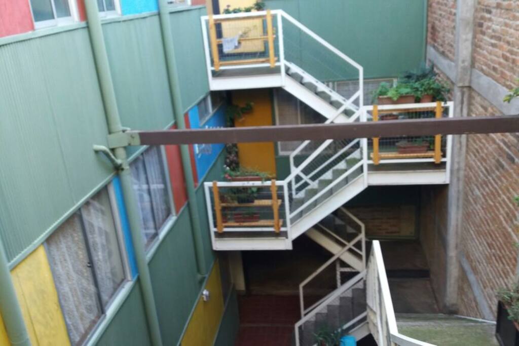 acceso loft condominio La Igualdad