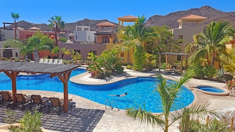 Loreto Bay Poolside Living + Steps from the Beach