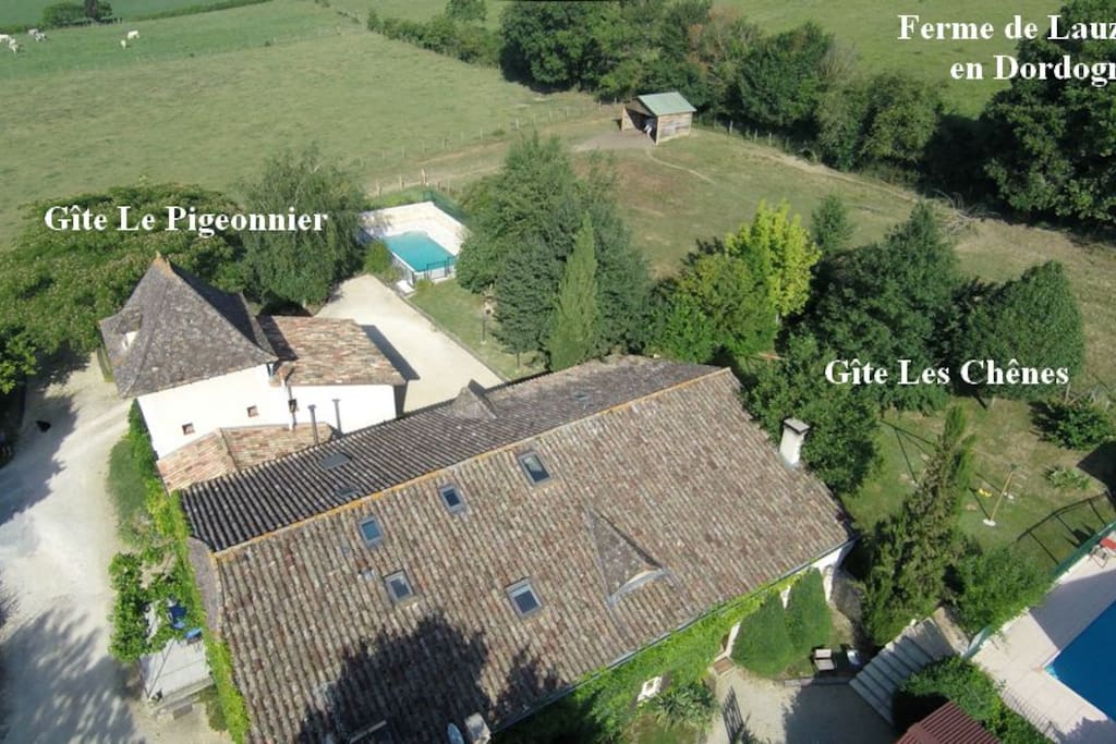 Hameau de Lauzanac et ses 2 gîtes