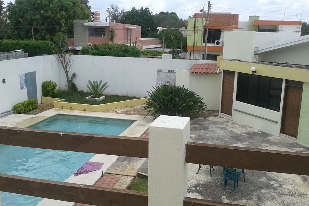 Vista desde el segundo nivel.