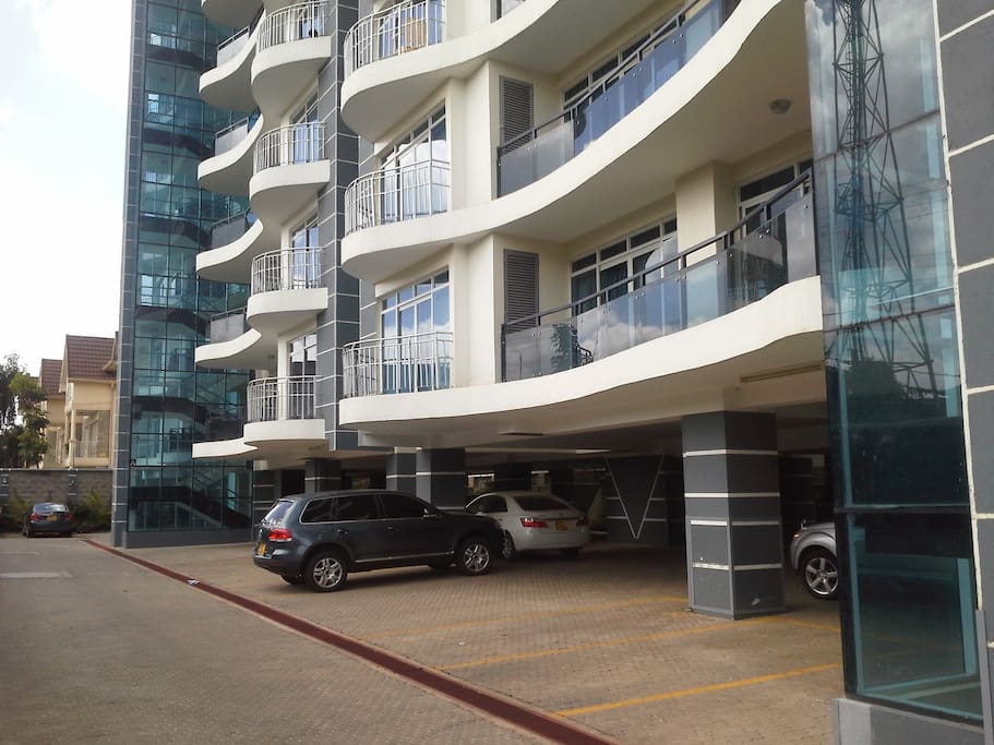 View of the apartments