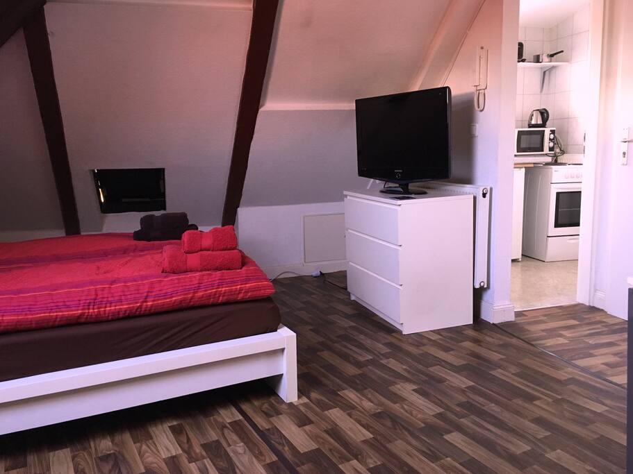 Blick in die Küche