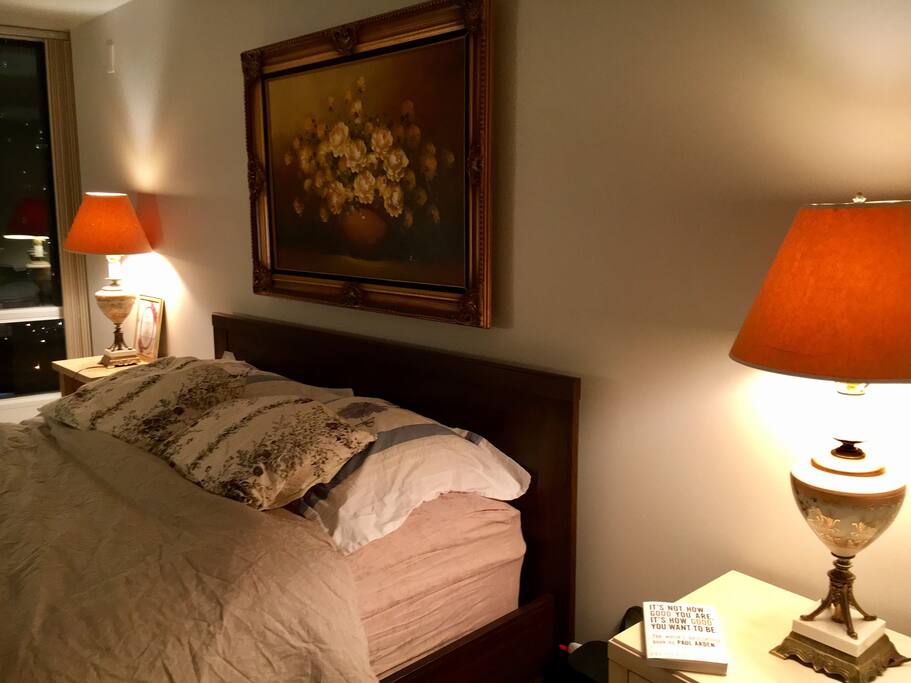 The master bedroom