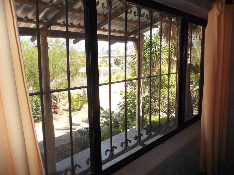 A view from inside a bedroom