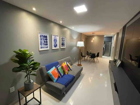 Top Airbnb: New apart 200m from the beach. Enjoy Joao Pessoa in Paraíba