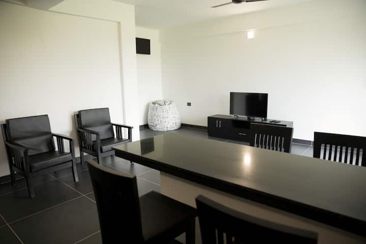Latest televisions and Bean Bag in every room